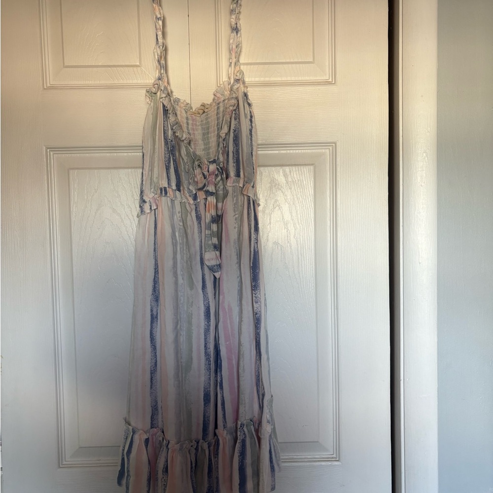 Striped Sleeveless Dress